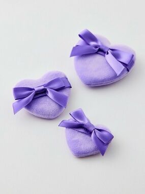 Urban Outfitters Lavender Powder Puff Set